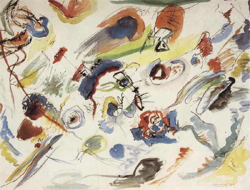 Wassily Kandinsky Untitled oil painting image